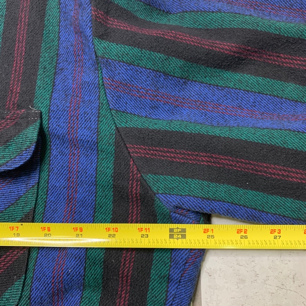 Vintage 80s 90s‎ Thick Flannel Button Up Shirt USA - Picture 8 of 8